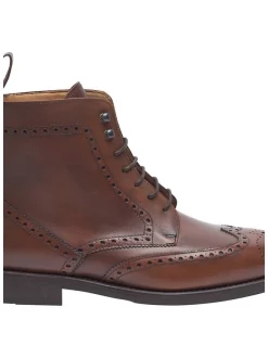 Henry Stevens Herren Schnürboots – Winston FBDB2 in braun
