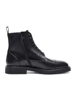 Henry Stevens Herren Schnürboots – Jones CDB3 in schwarz