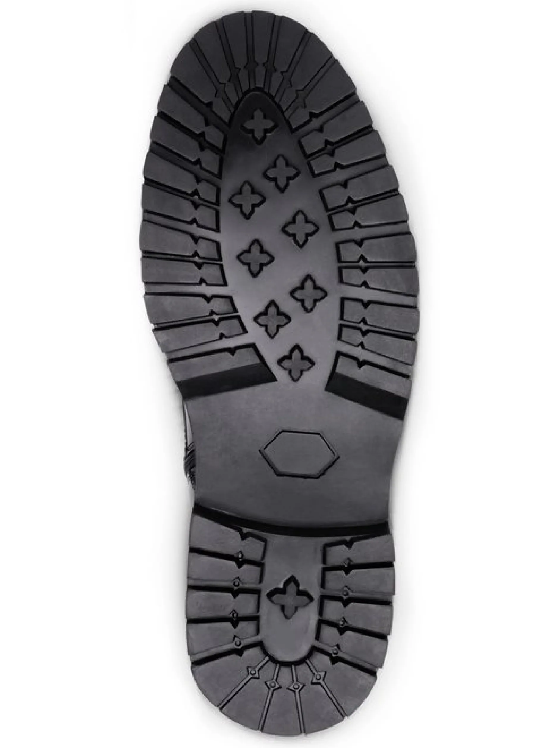 Henry Stevens Herren Schnürboots – Jones CDB3 in schwarz