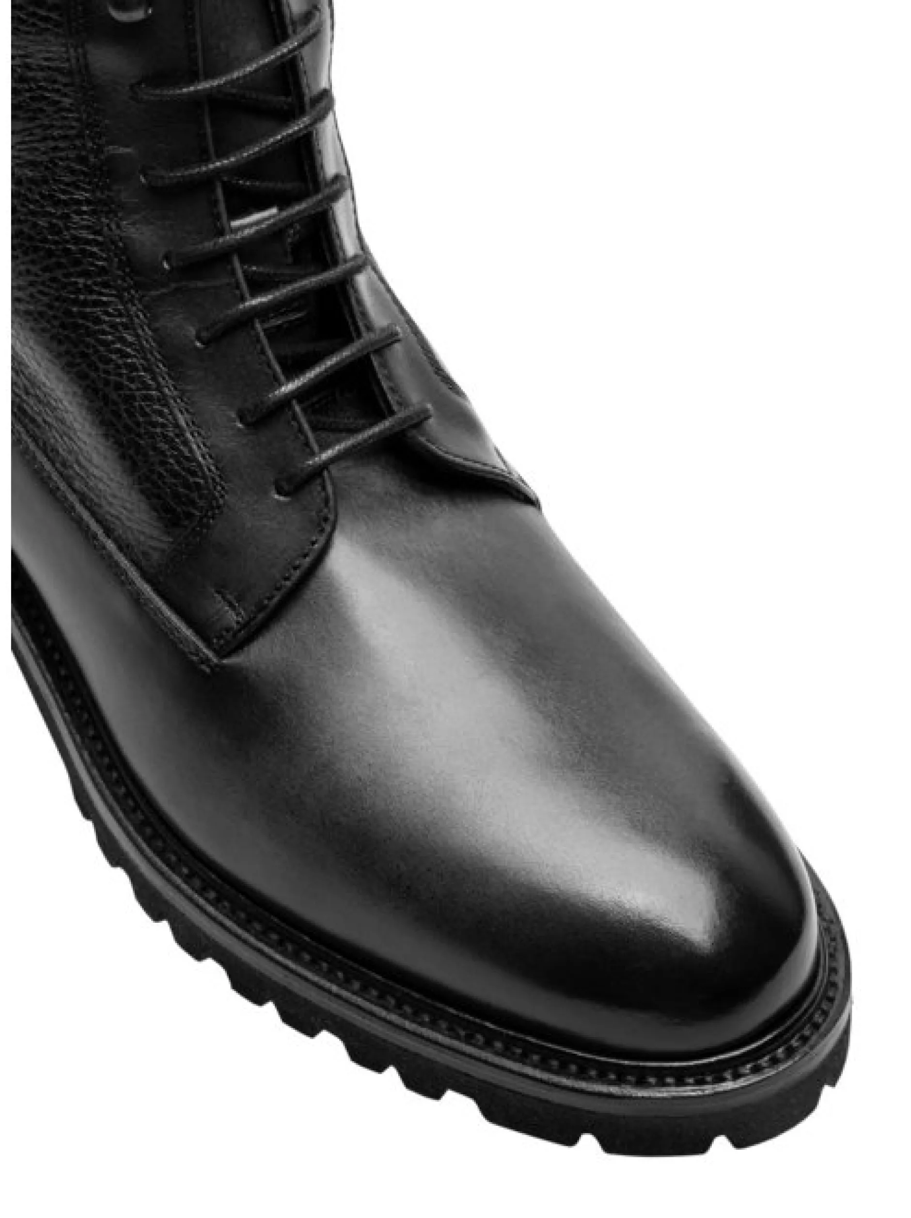 Henry Stevens Herren Schnürboots – Winston PDB5 in anthrazit