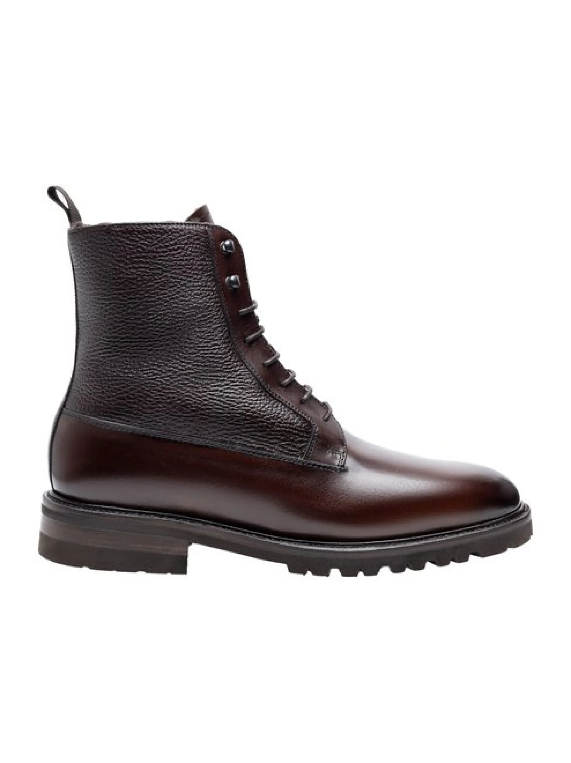 Henry Stevens Herren Schnürboots – Winston PDB5 in braun