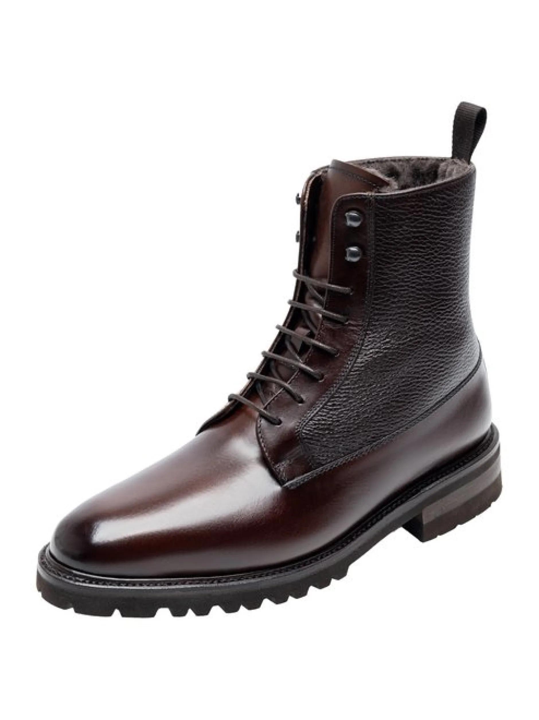 Henry Stevens Herren Schnürboots – Winston PDB5 in braun