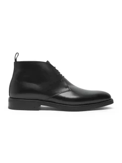Henry Stevens Herren Schnürboots – Marshall GB2 in schwarz