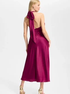 Hey Kyla Damen Abendkleid in fuchsia - Ärmel: ohne Arm