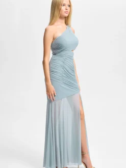 Hey Kyla Damen Abendkleid in hellblau - Ärmel: ohne Arm