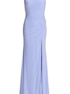 Hey Kyla Damen Abendkleid in hellblau - Ärmel: ohne Arm