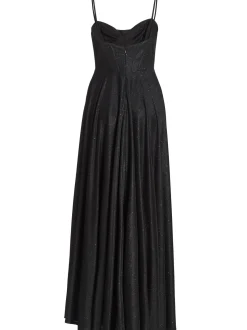Hey Kyla Damen Abendkleid in schwarz - Ärmel: ohne Arm