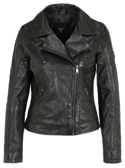HIS Damen Lederjacke - SABINA in schwarz