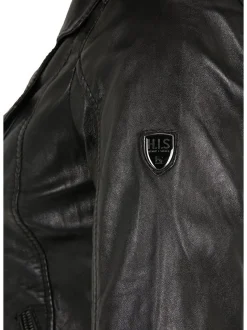 HIS Damen Lederjacke - SABINA in schwarz
