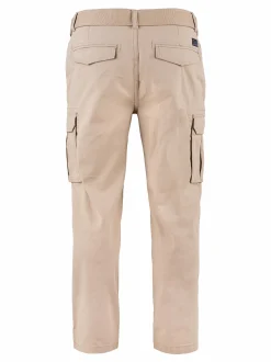 HIS Herren Cargohose - Cotton Heritage (mit GÃ¼rtel) in beige