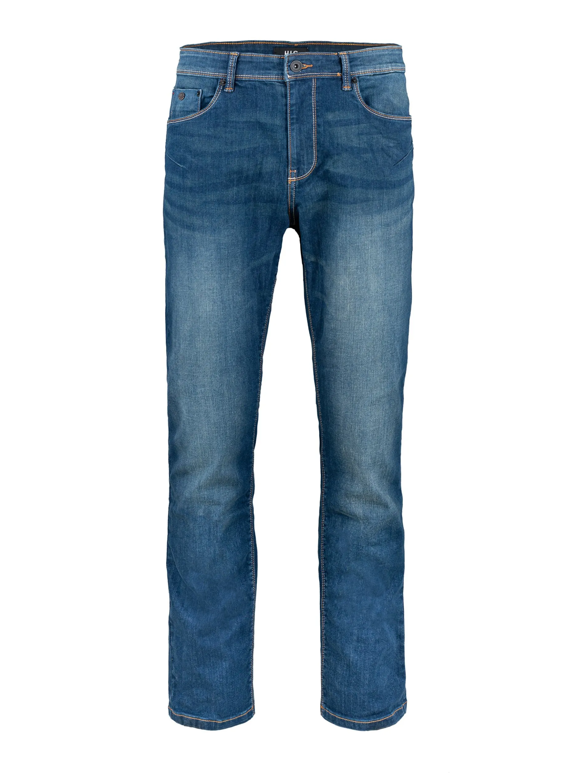 HIS Herren Regular-fit Jeans in blau