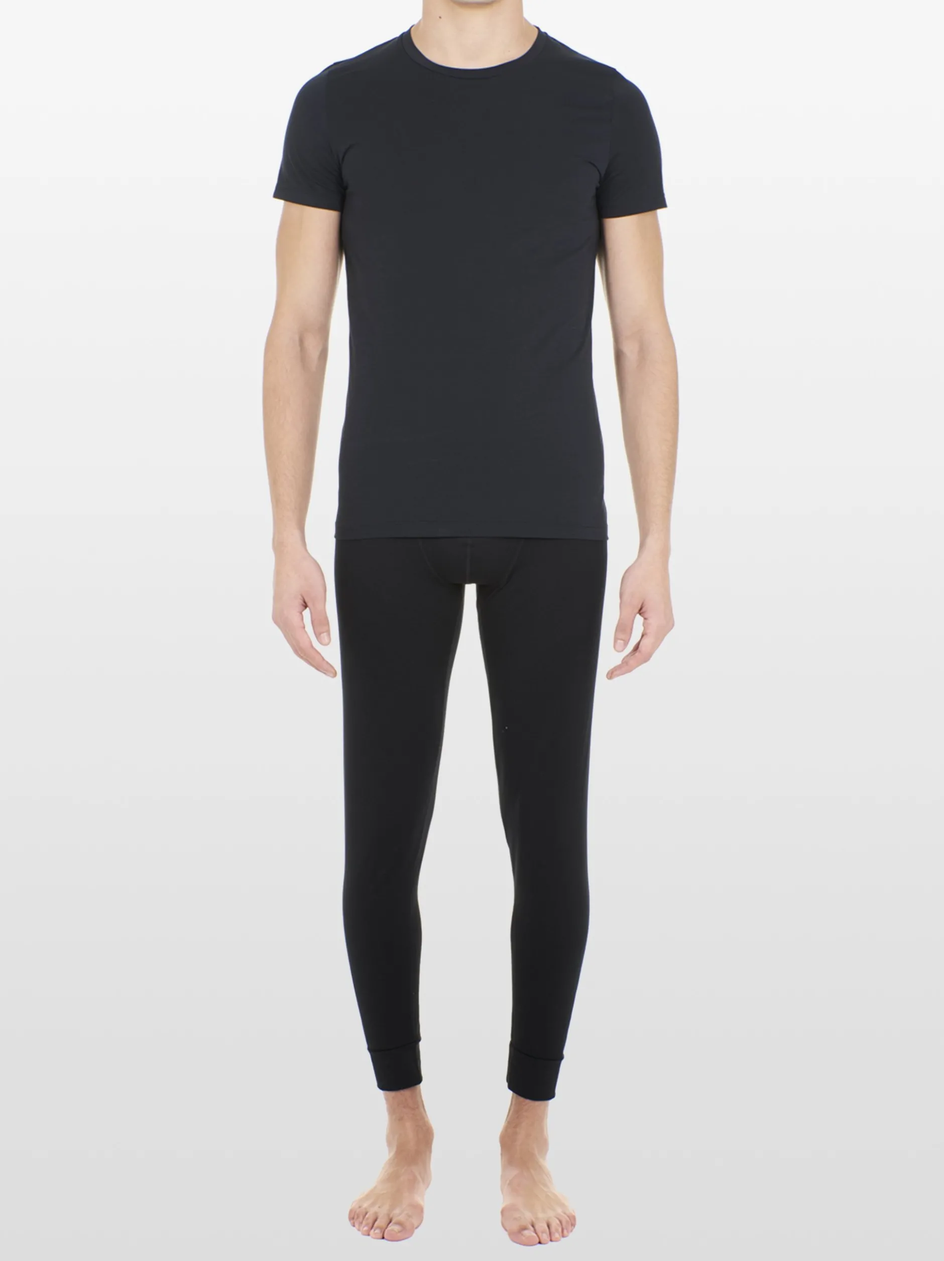 HOM Herren T-Shirt - Supreme Cotton in schwarz