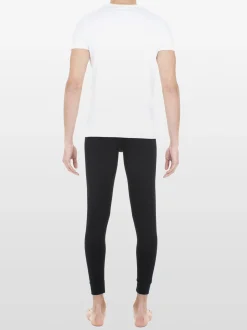 HOM Herren V-Shirt - Supreme Cotton in weiß