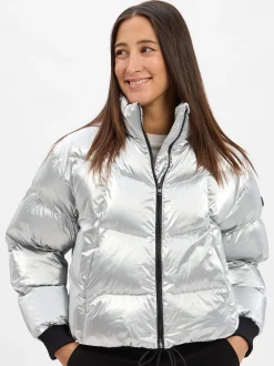 HUGO BLUE Damen Steppjacke - Fiorella-1_B in silber