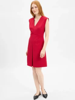 HUGO Damen A-Linien-Kleid - Kilama in rot