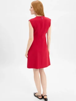 HUGO Damen A-Linien-Kleid - Kilama in rot