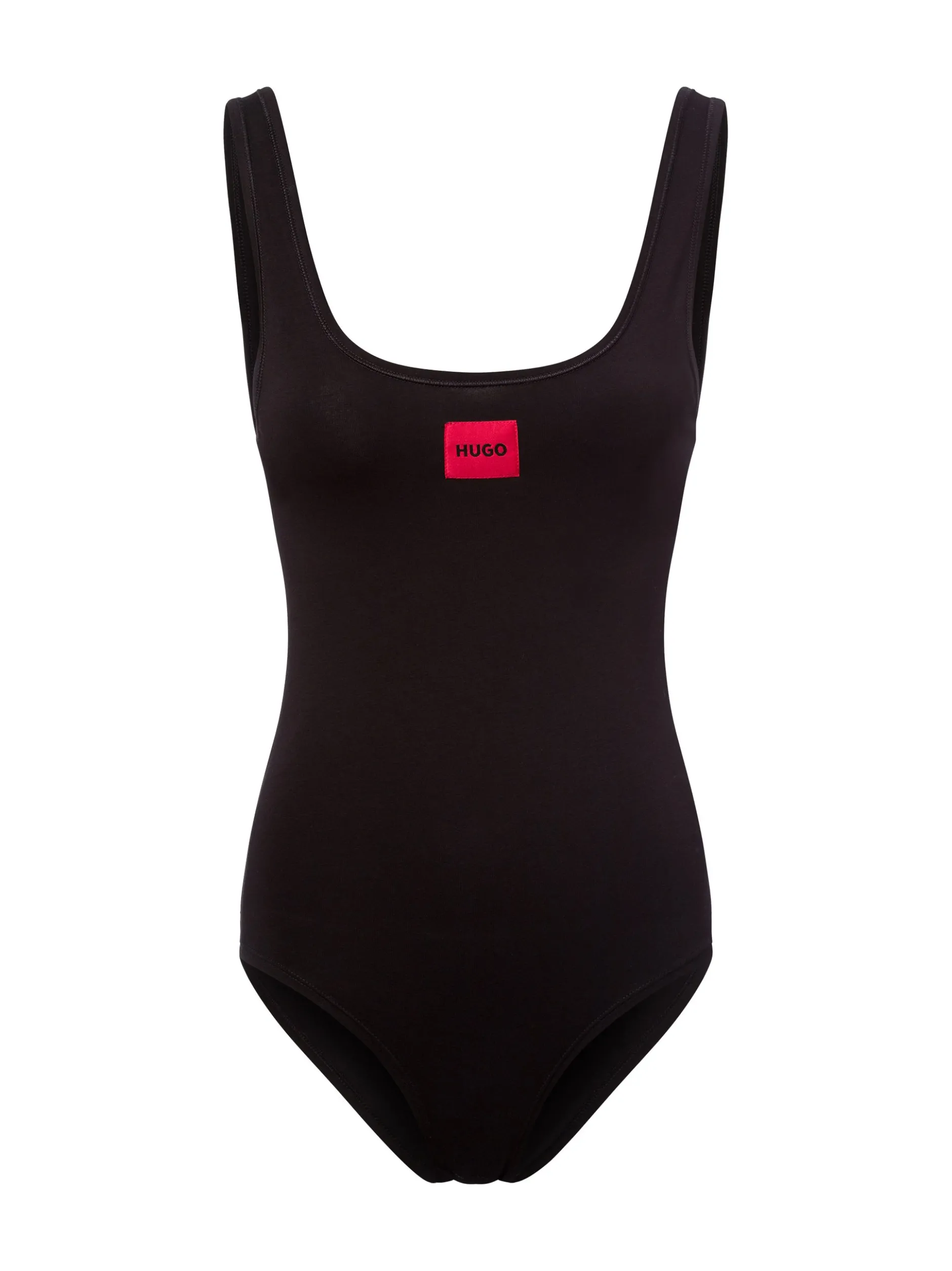 HUGO Damen Body in schwarz