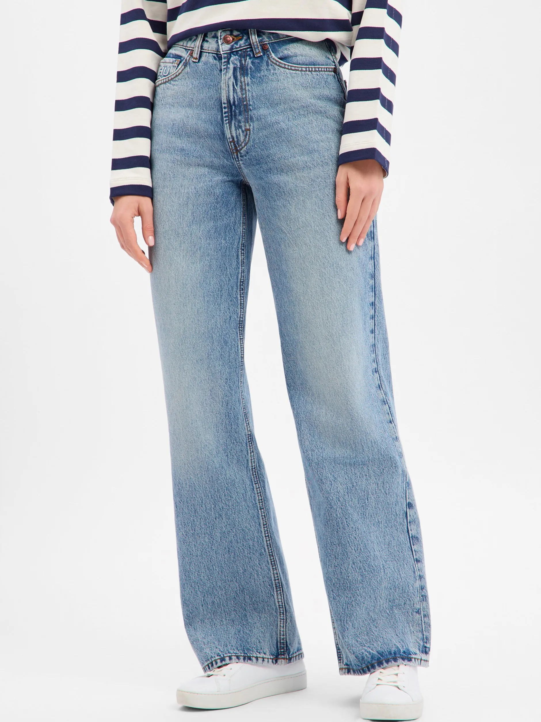 HUGO Damen Boyfriend Jeans - 937_14 in bleached