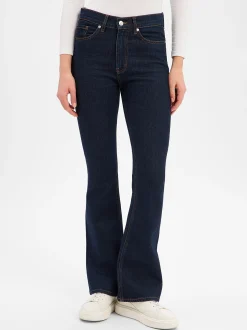 HUGO Damen Flared Jeans - Geflare in marine