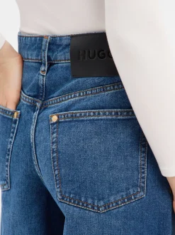 HUGO Damen Jeans - Geredith in medium stone