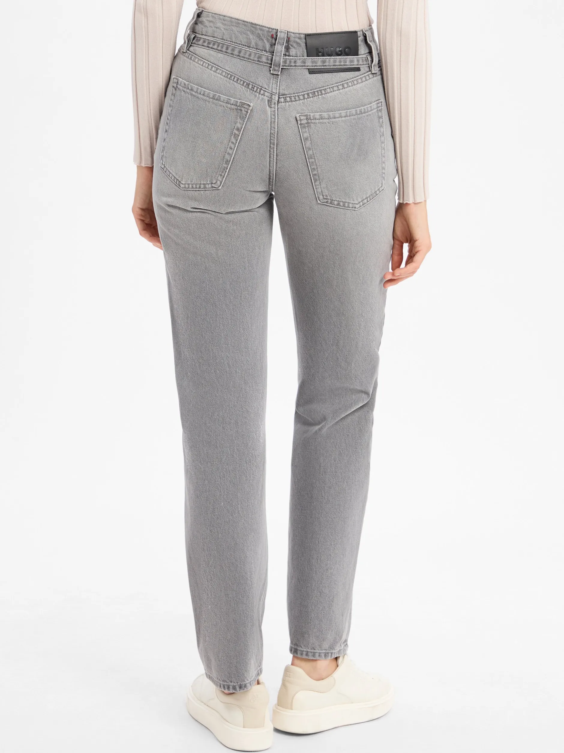 HUGO Damen Jeans - Gilissi_3 in grau - Länge: lang