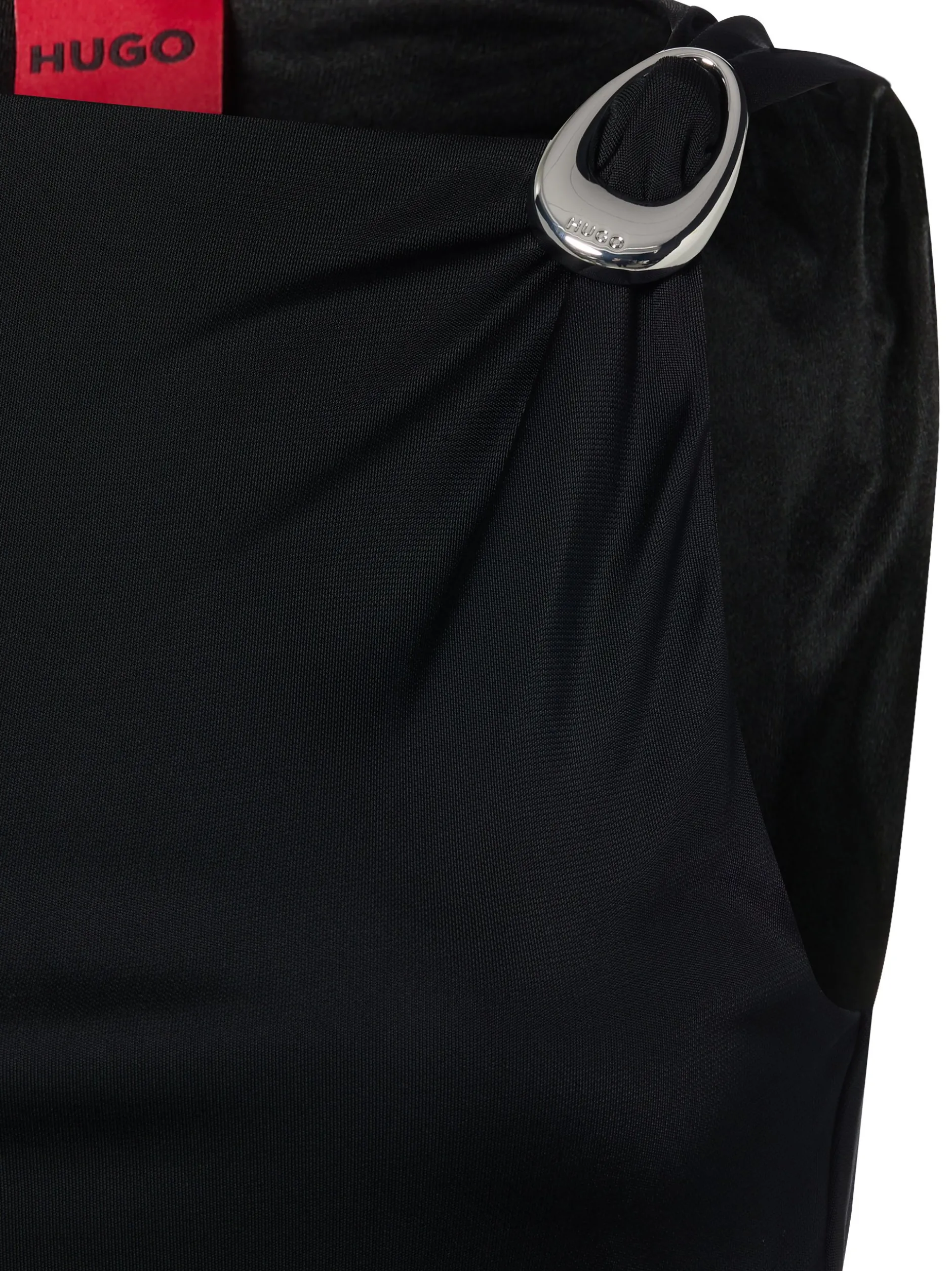 HUGO Damen Top - Dastasy in schwarz