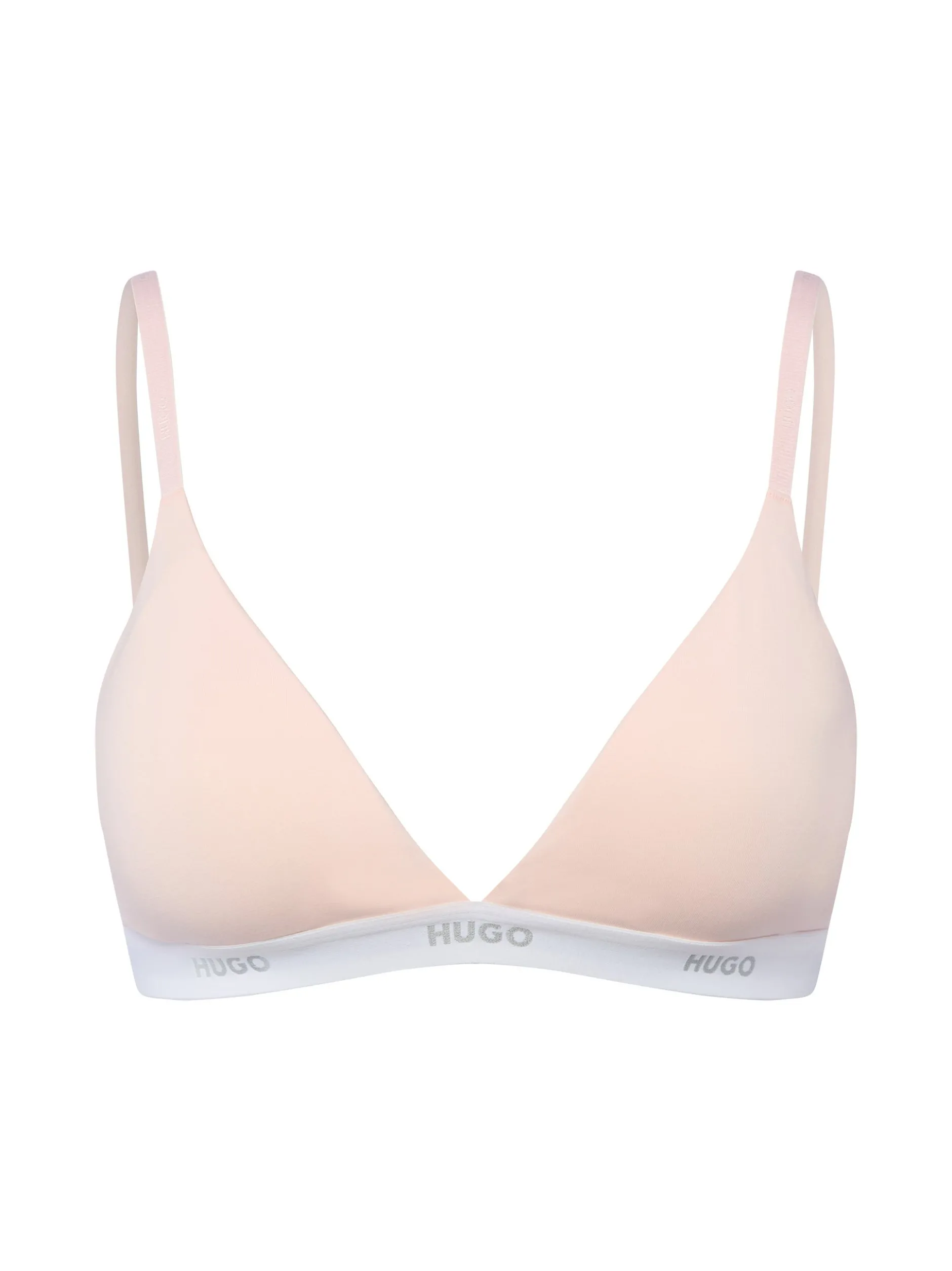 HUGO Damen Triangel-BH - wattiert in beige
