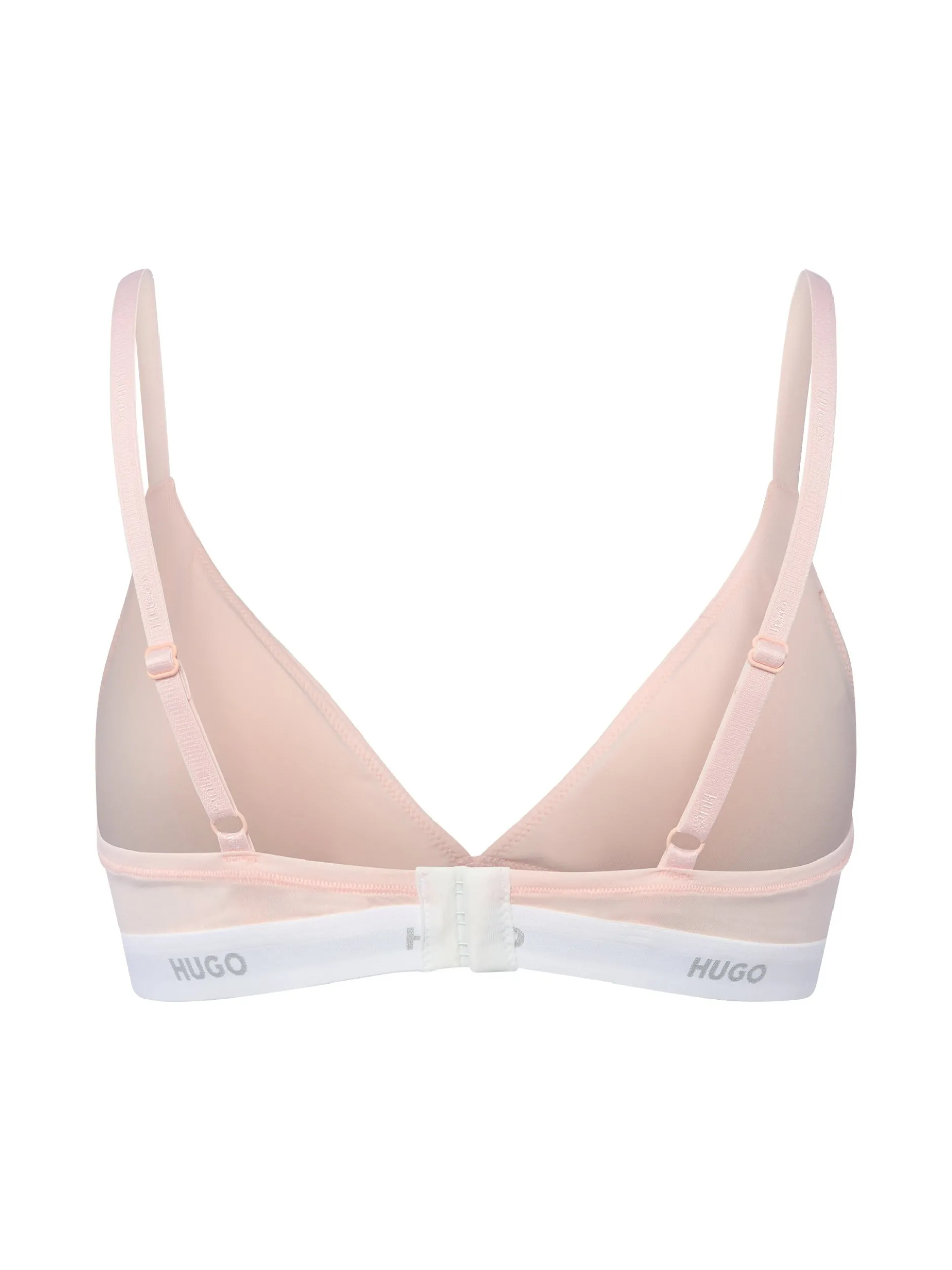 HUGO Damen Triangel-BH - wattiert in beige