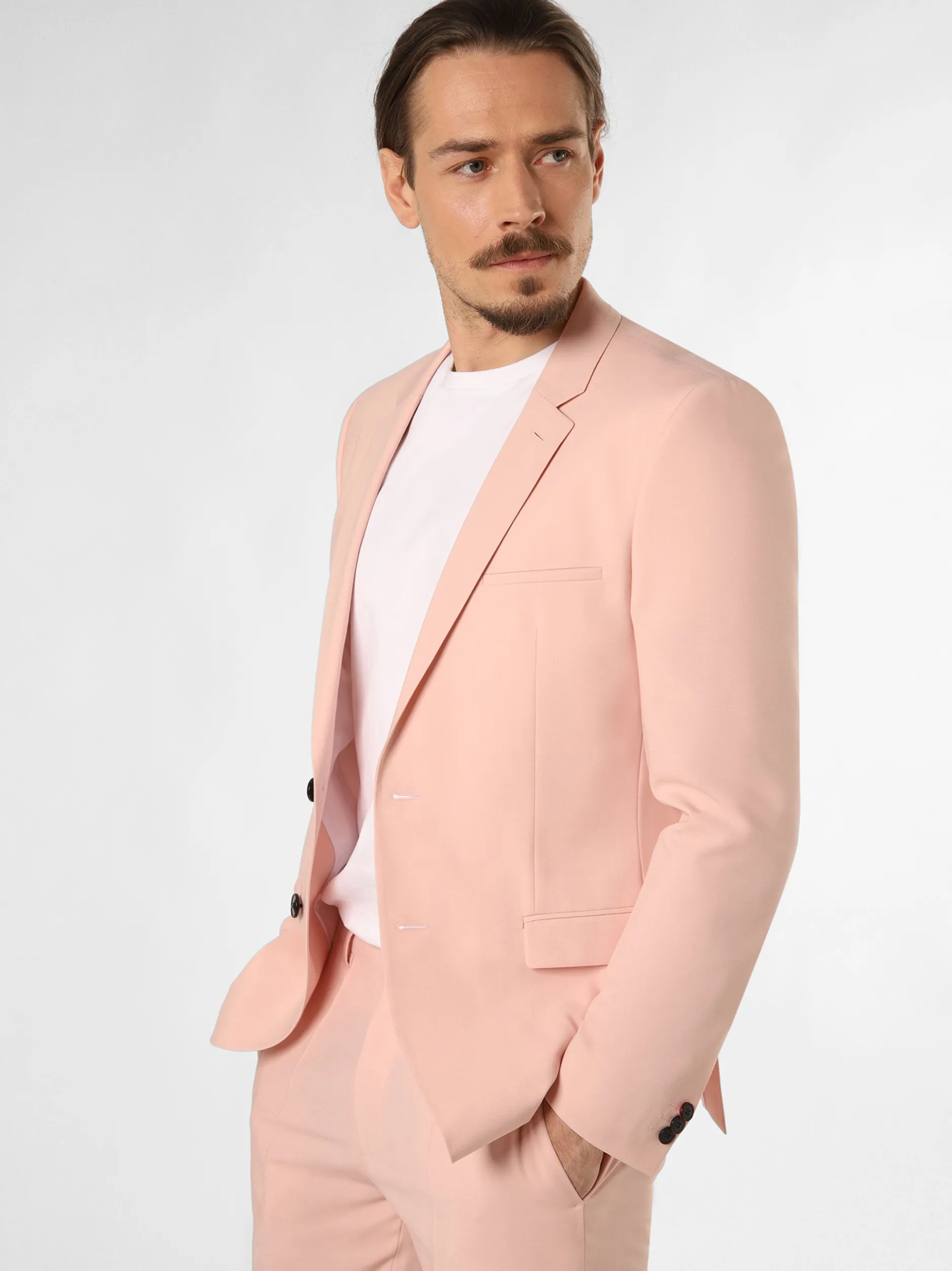 HUGO Herren Anzug - Arti/Hesten232X in rosa