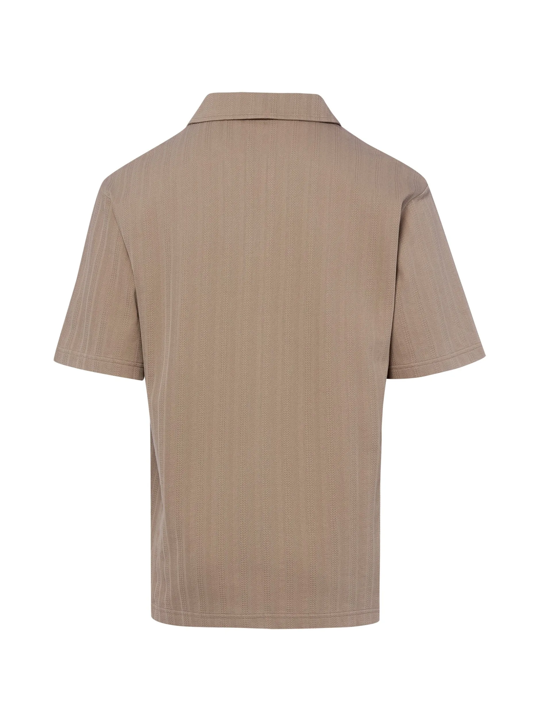 HUGO Herren Poloshirt - Dalibo in taupe - Ärmel: kurzarm