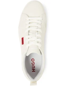 HUGO Herren Sneaker - Morrie Tenn in weiß