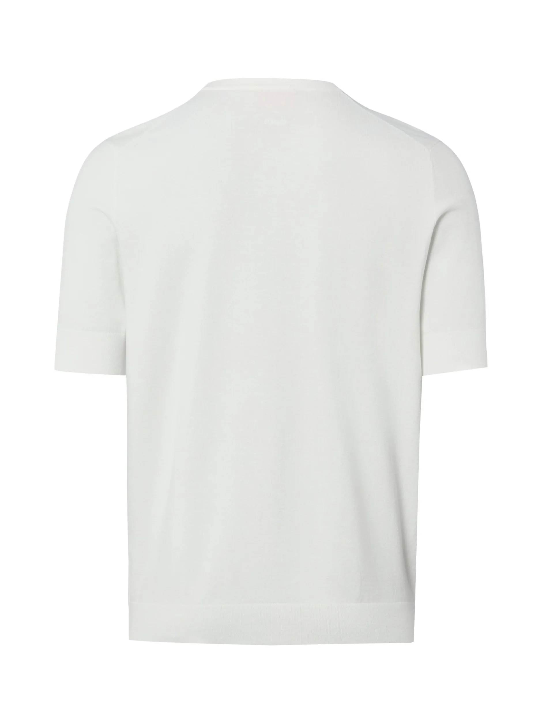 HUGO Herren Strickshirt - San Carl in ecru