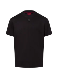 HUGO Herren T-Shirt - Dalile in schwarz - Ärmel: kurzarm
