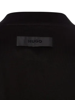 HUGO Herren T-Shirt - Dimersom in schwarz