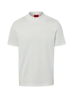 HUGO Herren T-Shirt - Dimersom in ecru - Ärmel: kurzarm