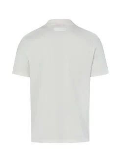 HUGO Herren T-Shirt - Dimersom in ecru - Ärmel: kurzarm