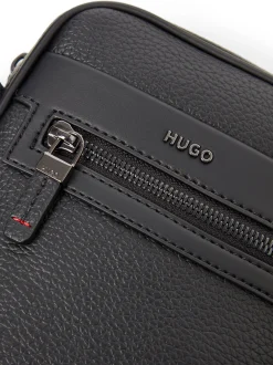 HUGO Herren Umhängetasche - Huke in schwarz