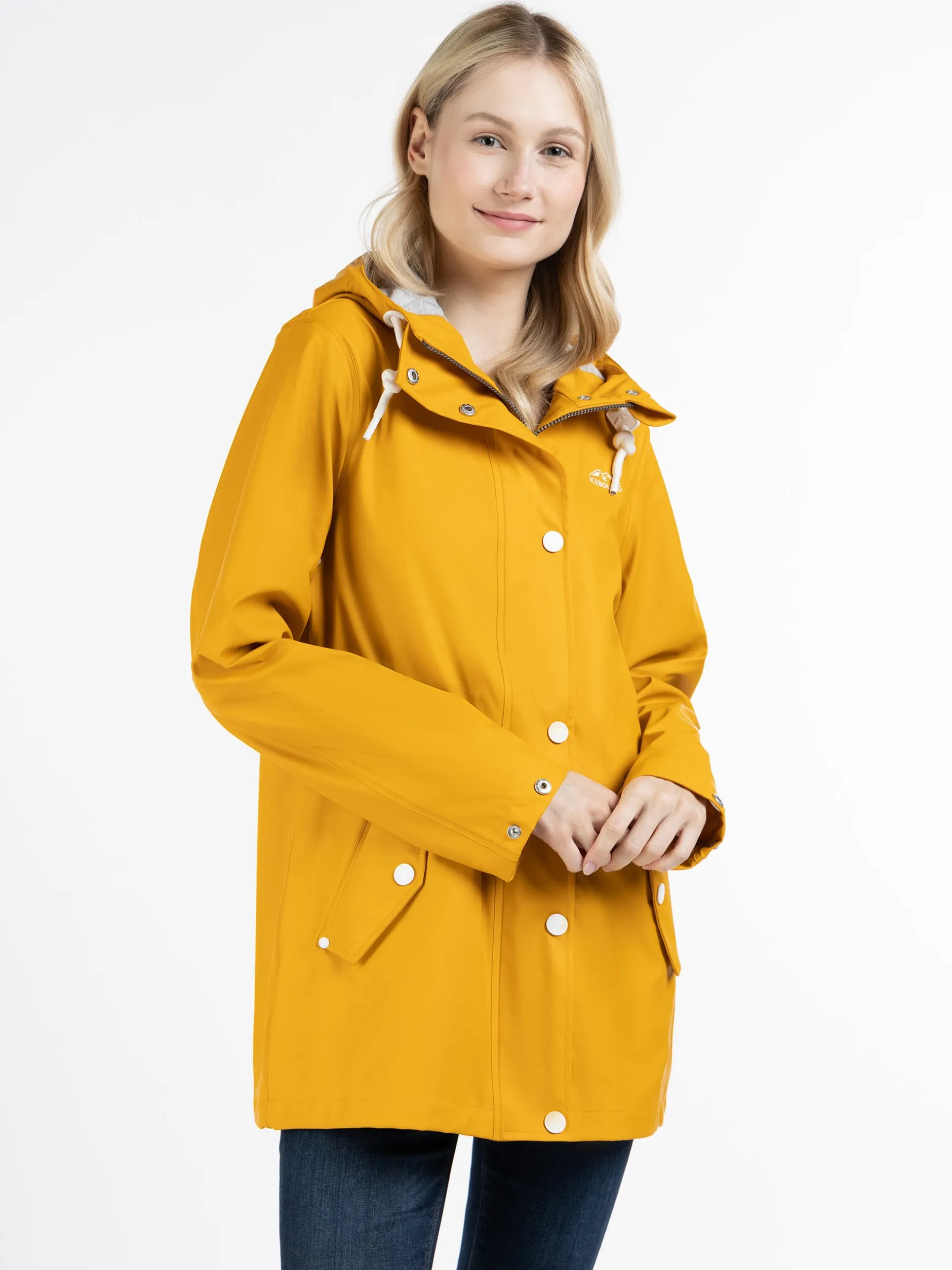 ICEBOUND Damen Regenjacke in gelb