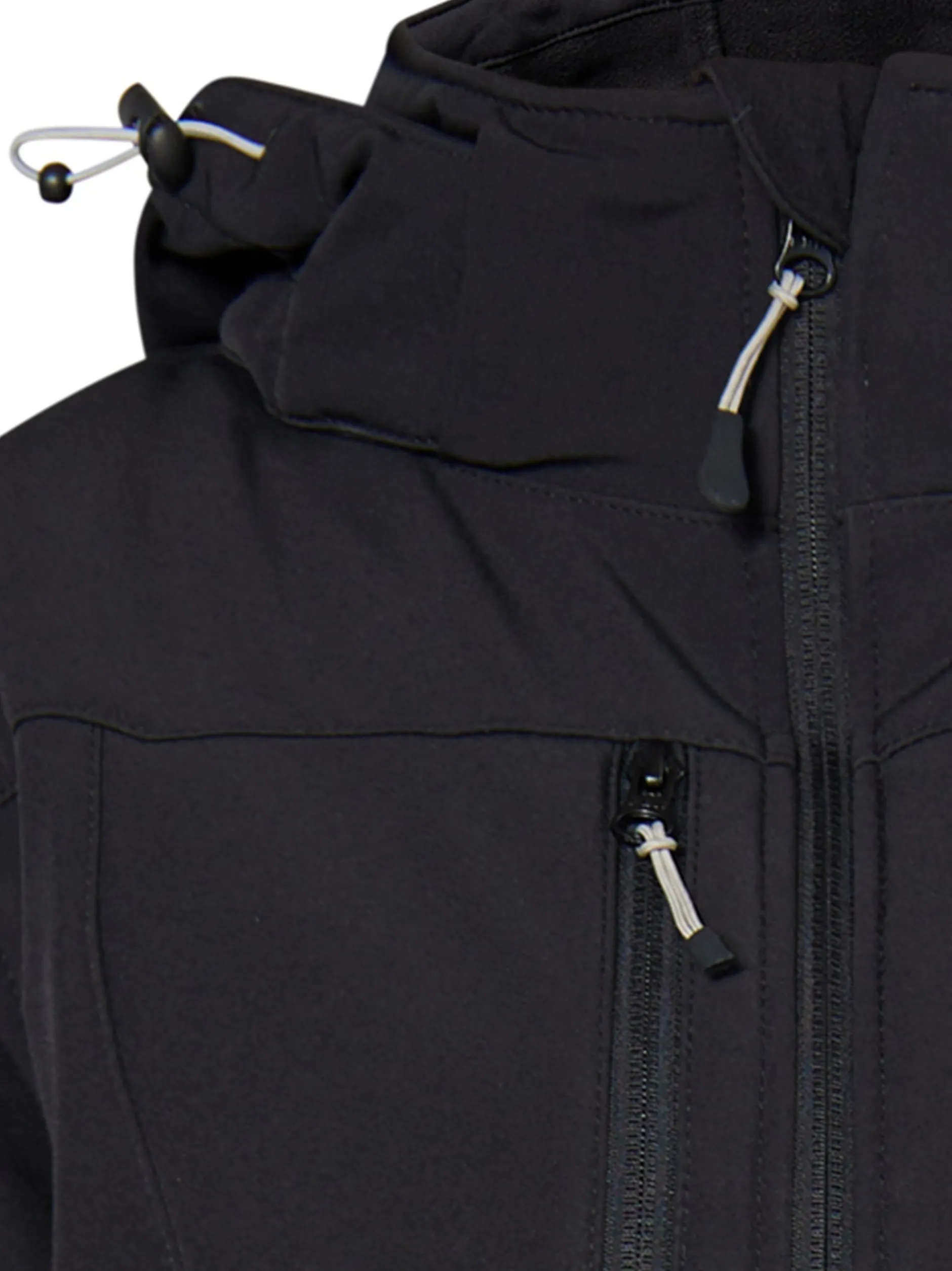 ICEBOUND Damen Softshelljacke in schwarz