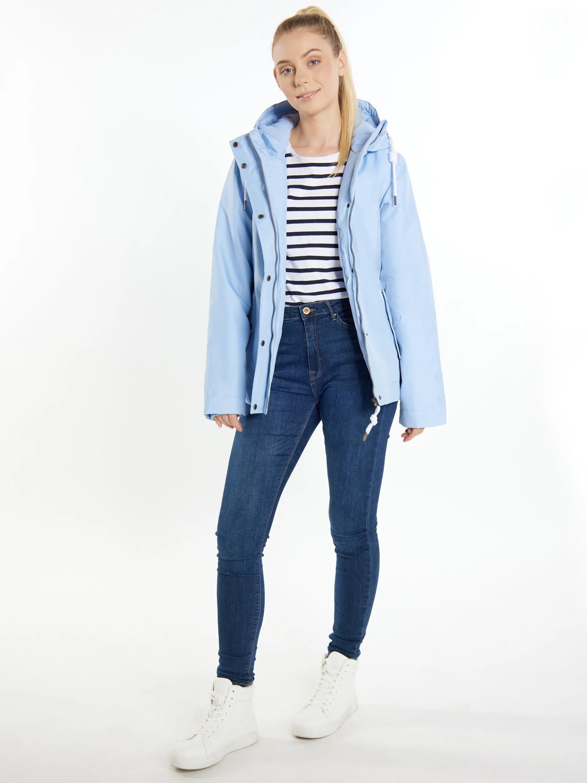 ICEBOUND Damen wattierte Jacke in blau