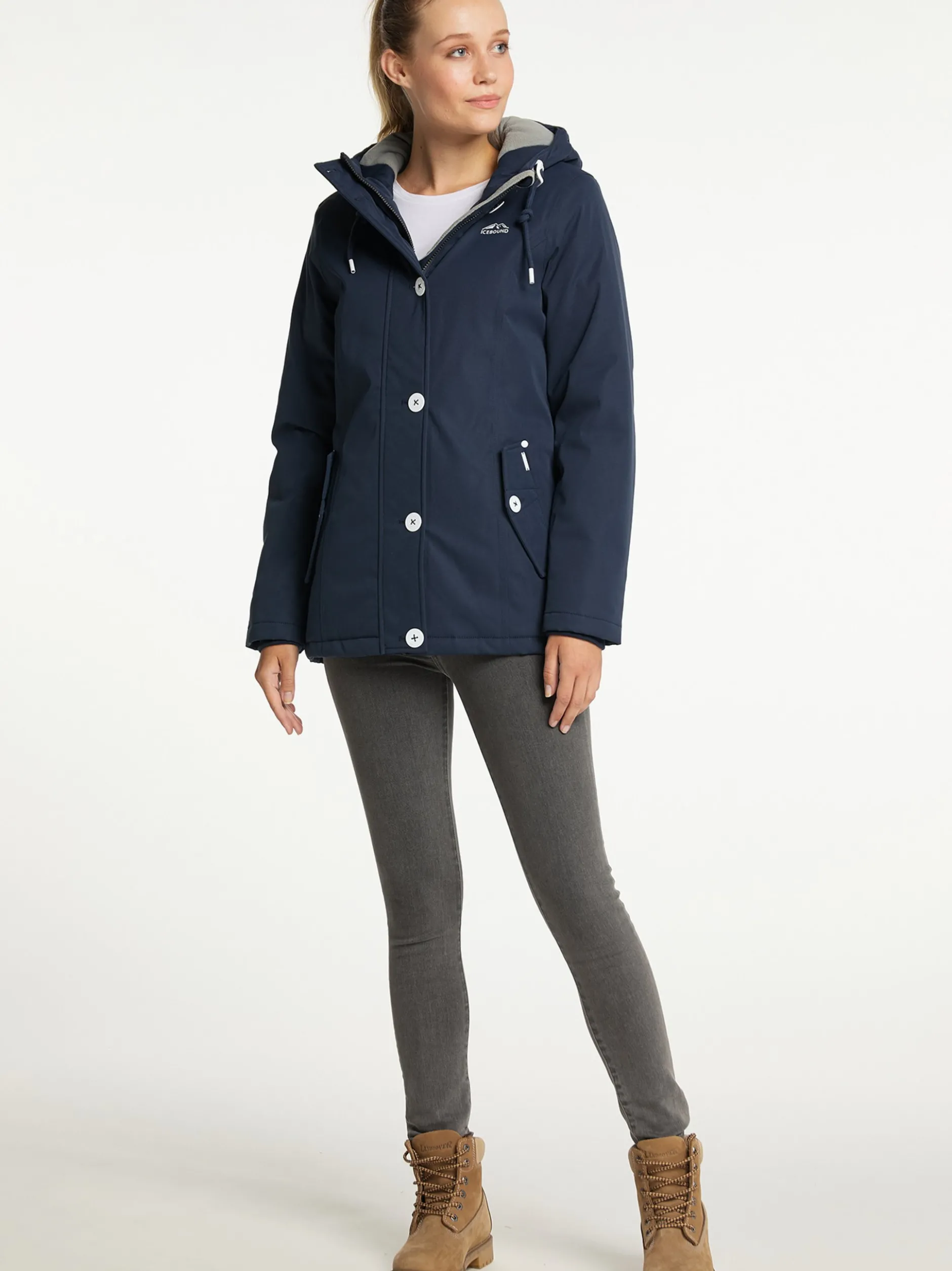 ICEBOUND Damen Winterjacke in marine