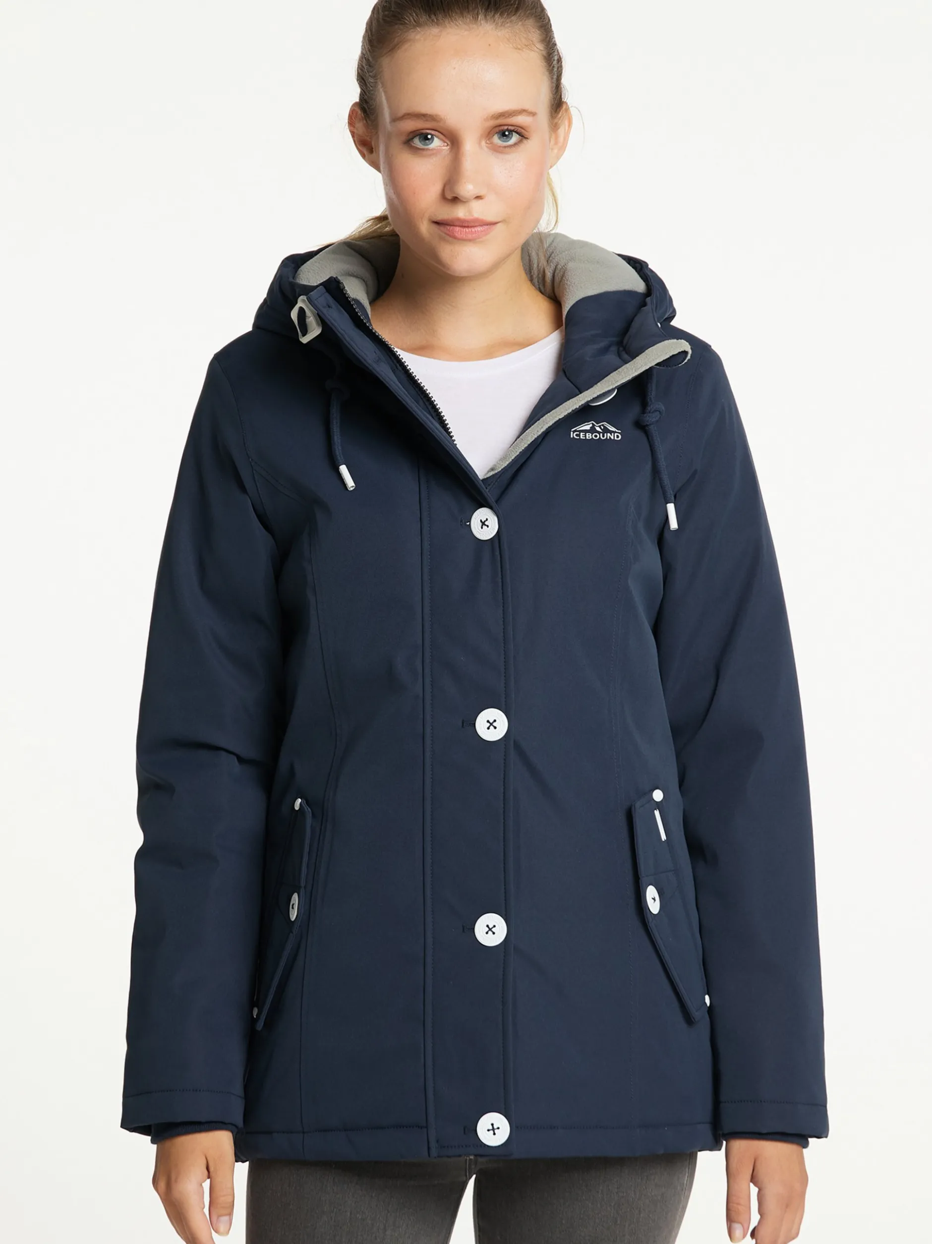 ICEBOUND Damen Winterjacke in marine