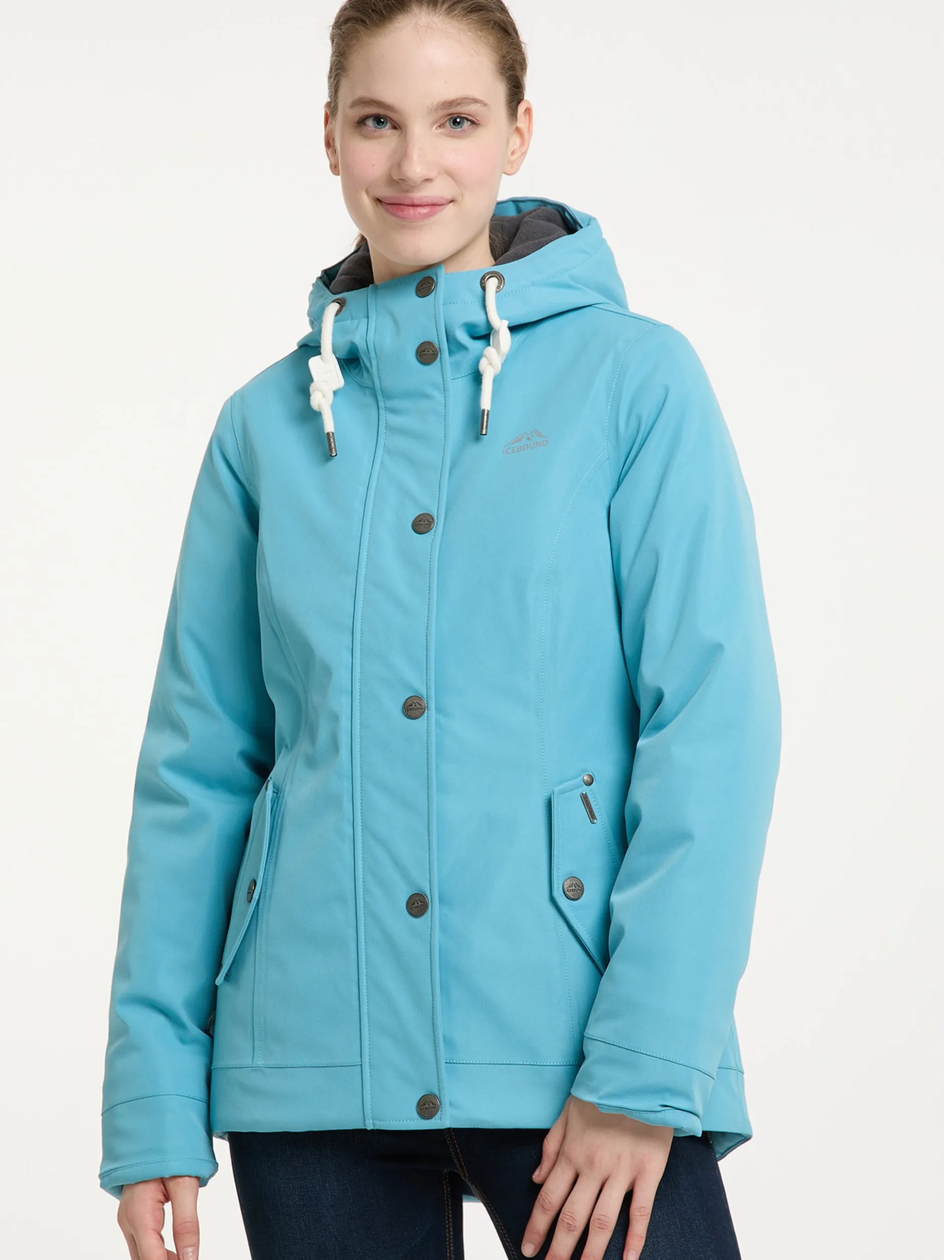 ICEBOUND Damen Winterjacke in blau