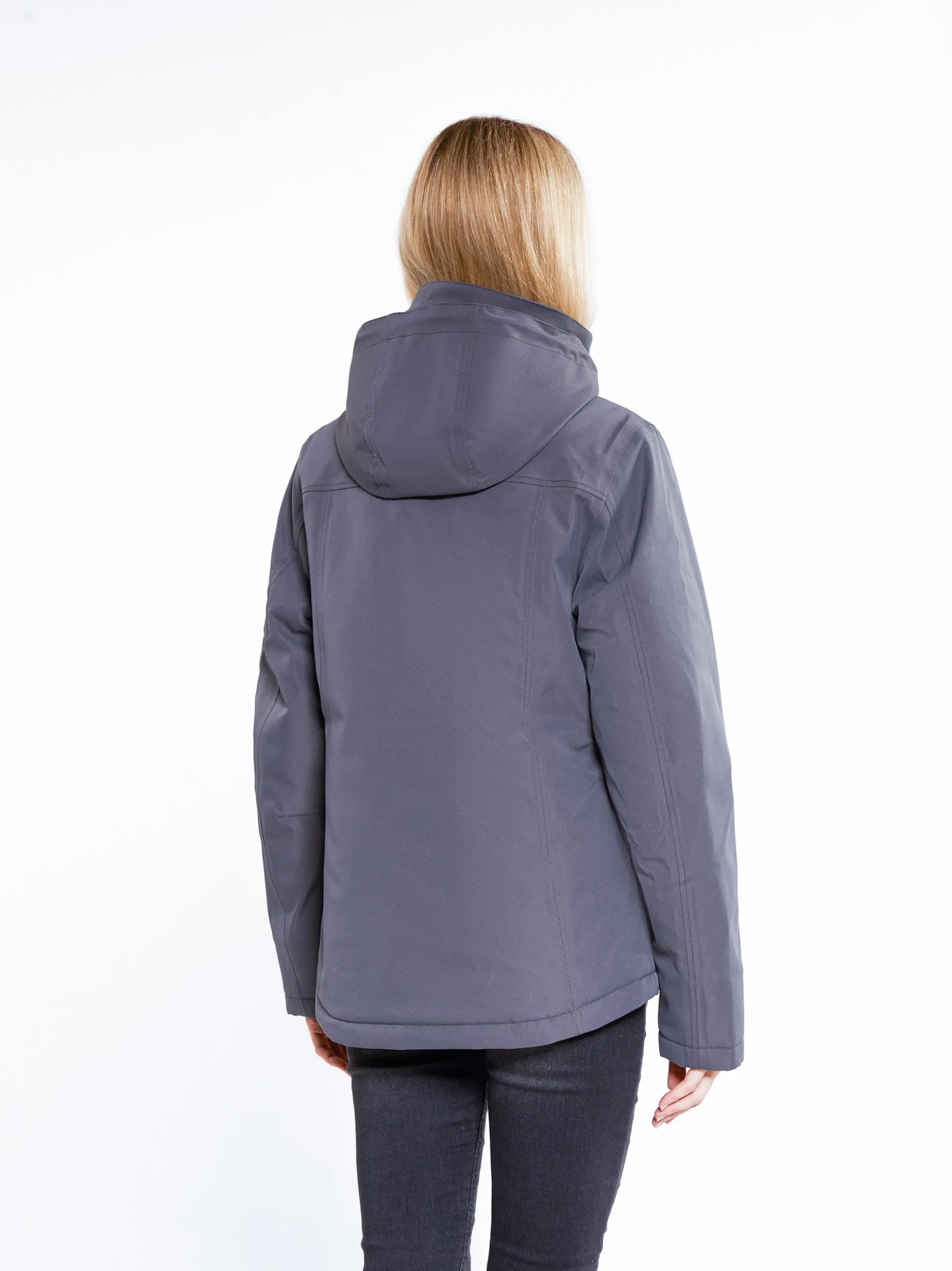 ICEBOUND Damen Winterjacke in dark stone