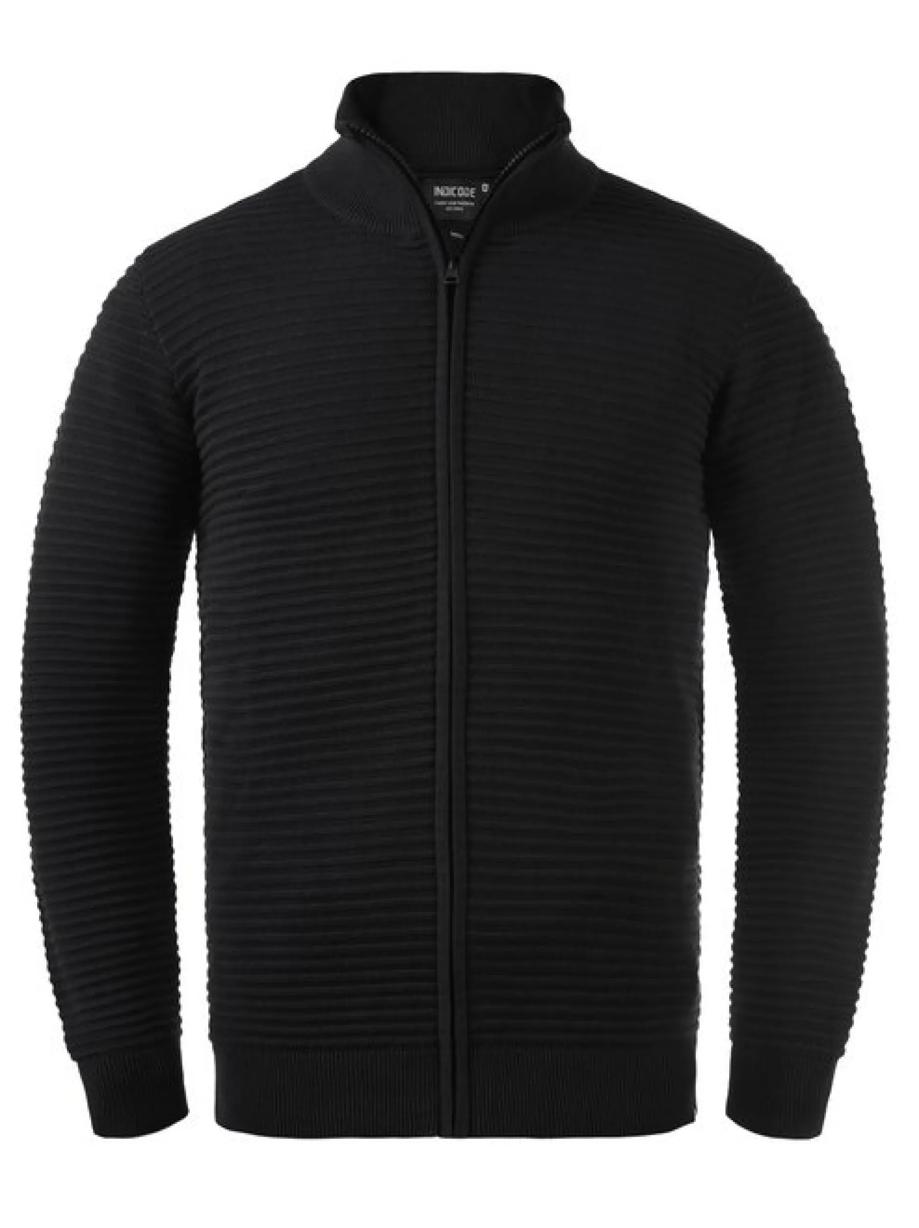Indicode Herren Cardigan - IDArctic in schwarz