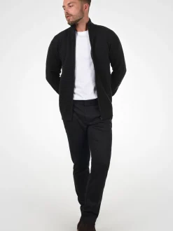 Indicode Herren Cardigan - IDArctic in schwarz