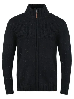 Indicode Herren Cardigan - IDBergen in schwarz