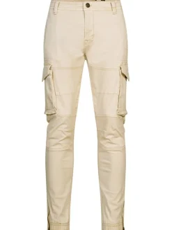 Indicode Herren Cargohose - Alex in beige sand