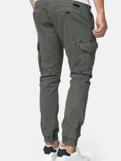 Indicode Herren Cargohose - Alex in grau