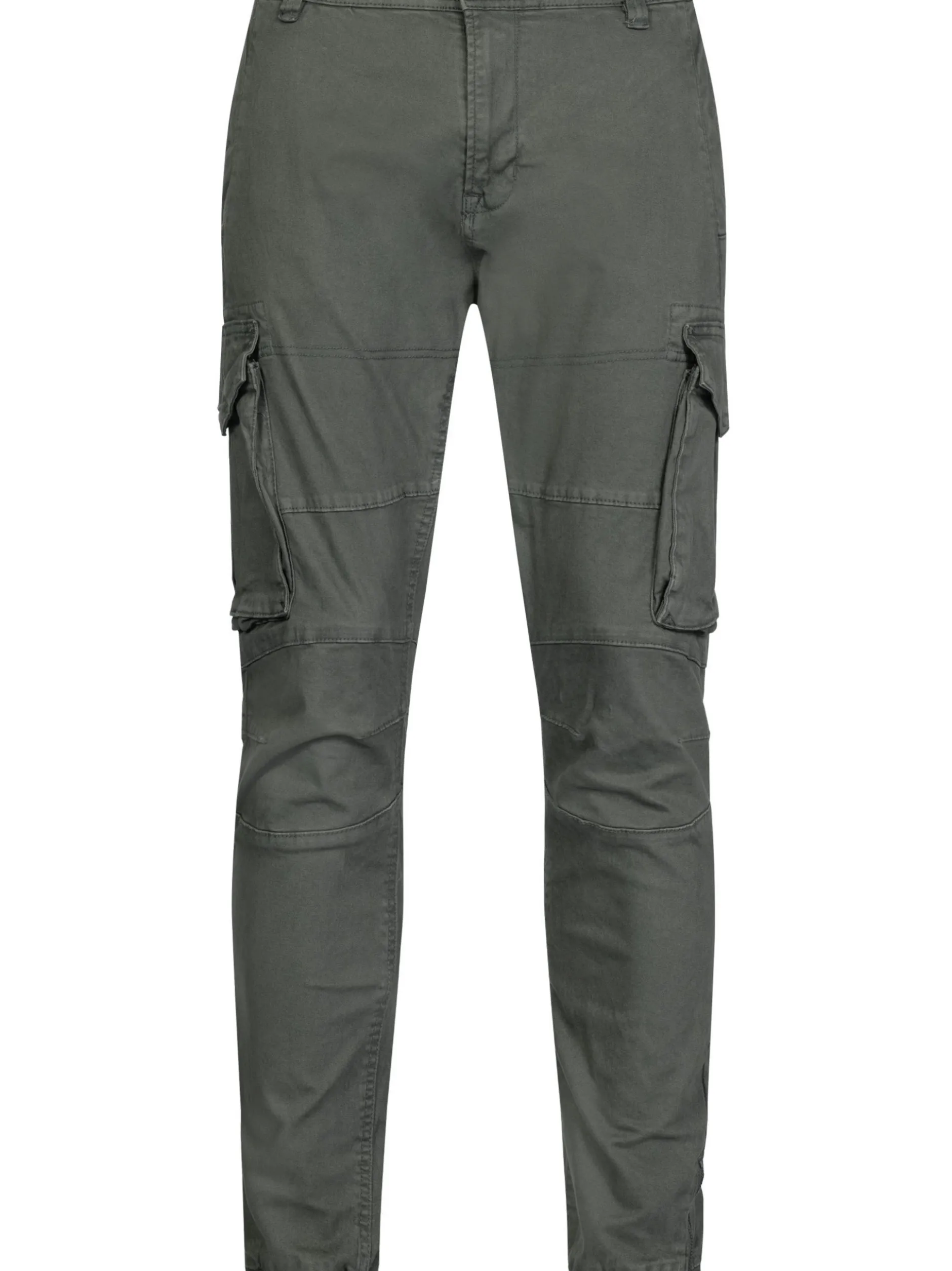 Indicode Herren Cargohose - Alex in grau